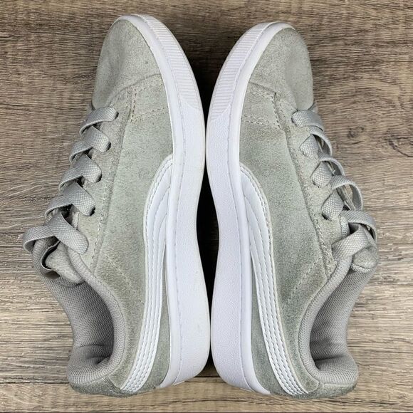 PUMA~Kids-sz 11C~Gray Suede Shoes~kids children - Picture 7 of 10